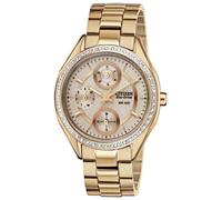 Citizen Ladies Rose Gold Plated Stainless Steel Watch