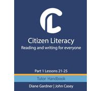 Citizen Literacy Tutor Handbook Part 1 Lessons 21 - 25