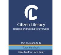 Citizen Literacy Tutor Handbook Part 1 Lessons 26 - 30