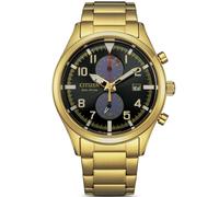 Citizen Marine Chronograph Eco-Drive CA7022-87E - Man - 43 mm - Analogue - Quartz - Mineral Glass Black 22 mm