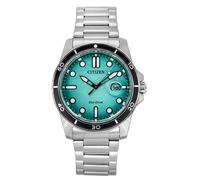 Citizen Marine Eco-Drive Turquoise Dial Sports 100M Men's Watch AW1816-89L