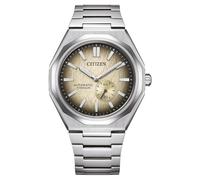 CITIZEN NK5020 Men's Automatic Watch Zenshin 60 Super Titanium with Titanium Link Strap and Sapphire Glass, beige