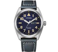 Citizen Mens Blue Watch BM8560-45L Leather - One Size