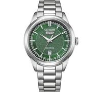 Citizen Eco-Drive Stainless Steel Green Dial AW0151-85X 100M Men's Watch