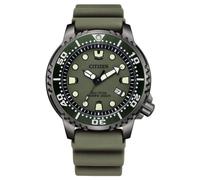 Citizen Promaster Marine Eco-Drive Green Dial Divers BN0157-11X 200M Mens Watch