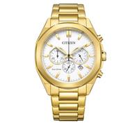 Citizen Eco-Drive Chronograph CA4592-85A - Man - 41 mm - Analogue - Quartz - Mineral Glass White 22 mm