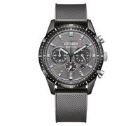 Citizen Men's Chronograph Eco-Drive Watch with Rubber Strap CA4625-02H
