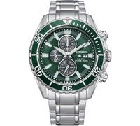 Citizen Men Chronograph Eco-Drive Watch with Stainless Steel Strap CA0820-50X