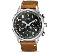 Citizen Men Chronograph Quartz Watch with Leather Strap CA4420-21X