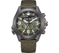 Citizen Men's Analogue-Digital Eco-Drive Watch with Fabric Strap JV1005-02W