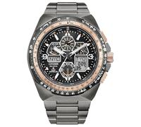 Citizen Men's Analogue-Digital Eco-Drive Watch with Stainless Steel Strap JY8146-54E