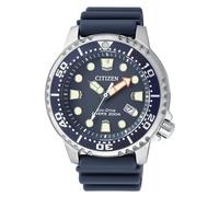 Citizen Men's Analogue Eco-Drive Watch with a Rubber Band Promaster Marine