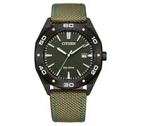 Citizen Men's Analogue Eco-Drive Watch with Nylon Strap BM7635-01X