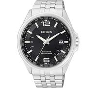 Citizen Mens Analogue Eco-Drive Watch with Stainless Steel Band