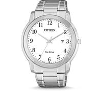 Citizen Men's Analogue Eco-Drive Watch with Stainless Steel Strap AW1211-80A