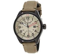 Citizen Mens Analogue Quartz Watch with Fabric Strap AW5005-12X, Beige