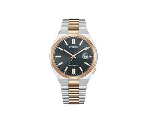 Citizen Men's Analogue Watch with Grey Dial - NJ0154-80H - Mechanical