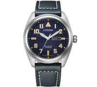 Citizen Mens Blue Watch BM8560-45L Leather (archived) - One Size
