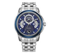 Citizen Men's Calendrier Moonphase Watch, Blue, 42MM, BU0088-51H