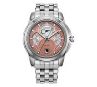 Citizen Men's Calendrier Moonphase Watch, Salmon, 42MM, BU0080-52X