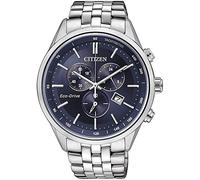 Citizen Mens Chronograph Eco-Drive Watch with Stainless Steel Strap AT2141-52L