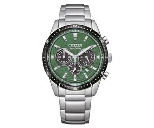 Citizen Men's Chronograph Eco-Drive Watch with Stainless Steel Strap CA4624-56X