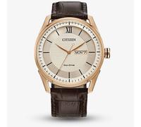 Mens Citizen Eco-Drive Strap Wr100 Watch AW0082-01A