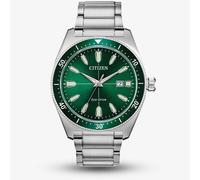 Mens Citizen Eco-drive Vintage Sport Stainless Steel Watch