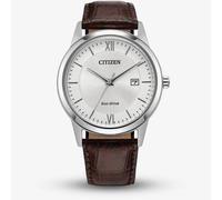Citizen Mens Eco-Drive Silver Dial Watch AW1780-25A