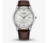 Citizen Mens Eco-Drive Silver Dial Watch AW1780-25A