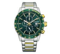 Citizen Men's Green Dial Stainless Steel Bracelet Watch
