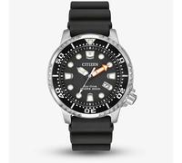 Citizen Mens Promaster Diver Black Rubber Strap Watch BN0150-28E