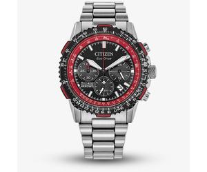 Citizen Mens Red Arrows Promaster Air Navihawk Black Dial Watch CA4666-56E