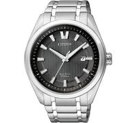 Citizen Mens Silver Watch AW1240-57E Stainless Steel - One Size