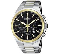 Citizen Men's Stainless Steel Black Dial Bracelet Watch