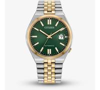 Citizen Mens Tsuyosa 60 Green Dial Automatic Watch NK0024-54X