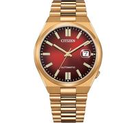 Citizen Men's Watch Tsuyosa Automatic 40mm NJ0153-82X Gold Tone Red Dial Watch