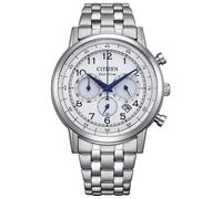 Citizen Men's White Dial Stainless Steel Bracelet Watch