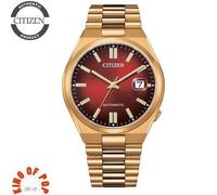 Citizen Tsuyosa Stainless Steel Wine Red Dial Automatic NJ0153-82X Mens Watch