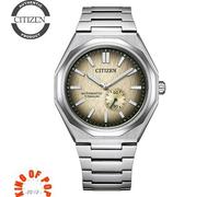 CITIZEN NK5020 Men's Automatic Watch Zenshin 60 Super Titanium with Titanium Link Strap and Sapphire Glass, beige