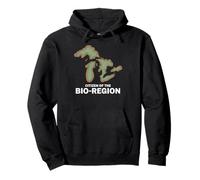 Citizen Of The Bio-Region Lakes Map Pullover Hoodie