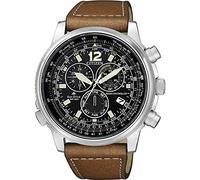 CITIZEN Pilot Watch E660 Eco-Drive Cb5860-27e, Men's Analogue, Brown, Large