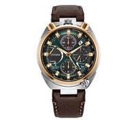 Citizen Promaster Tsuno Chrono Racer 45mm Green Dial & Brown Leather Strap Limited Edition Watch