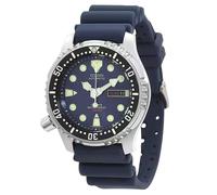 Citizen Promaster Marine Mens Blue Watch NY0040-17LE Rubber - One Size