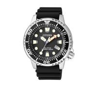 Citizen Promaster Bn0150-10e Men's Eco-drive Diver Watch - Black Dial, Black Rubber Strap