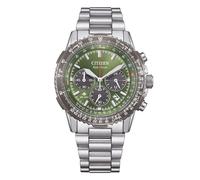 Citizen Men's Chronograph Eco-Drive Watch with Stainless Steel Strap CA4664-60W