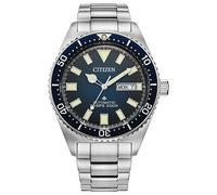 Citizen Promaster Dive Men's 3-Hand Stainless Steel Automatic Watch Day Date Luminous 41mm, Silver, Promaster Dive Automatic