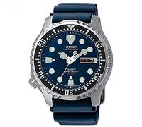 Citizen Promaster Diver 200 mt Automatico NY0040-17L Men's Watch Blue/Blue Strap, Blue/Blue, Bracelet