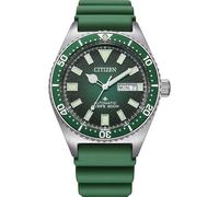 Citizen Promaster Marine Mens Green Watch NY0121-09XE Silicone - One Size