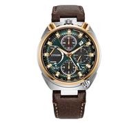 Citizen Promaster Tsuno Chrono Racer 45mm Green Dial & Brown Leather Strap Limited Edition Watch